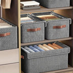 Foldable Stackable Storage Box Clothe Organizer