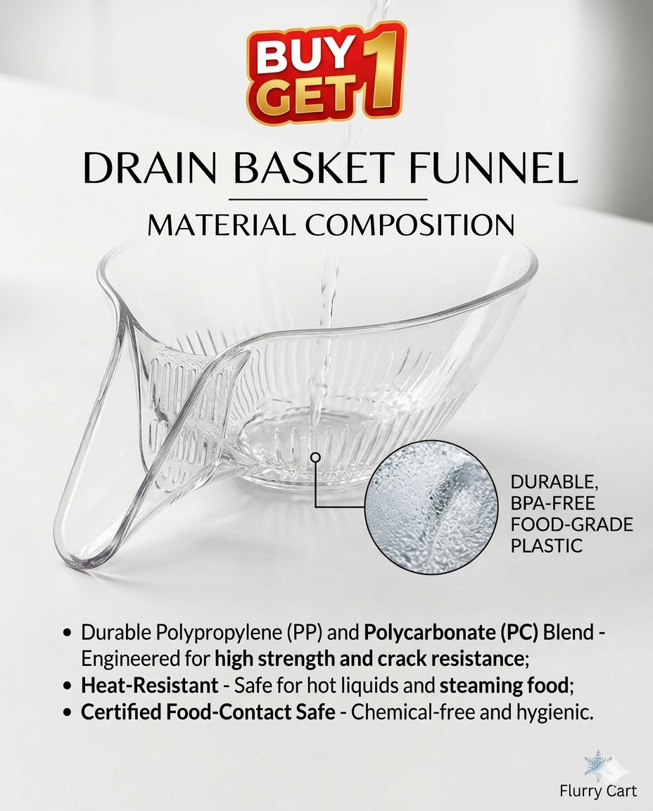 Drain Basket Funnel